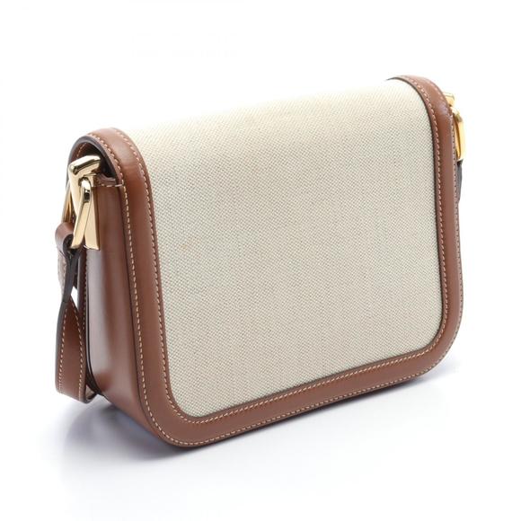 Prada Tan Bag Shoulder Leather Brown - Picture 1 of 6